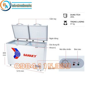Tủ đông Sanaky VH-365W2 3