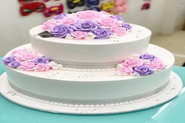 Bánh Kem Sinh Nhật 2 Tầng Cho Bé Gái-0