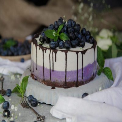 Cách Làm Bánh Kem Việt Quất-0