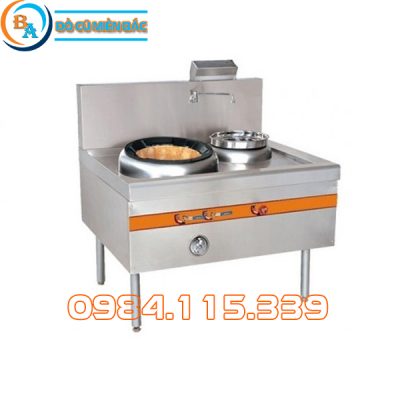 Bếp Á Đơn Quạt Thổi Một Bầu Nước Kiềng Gang-1