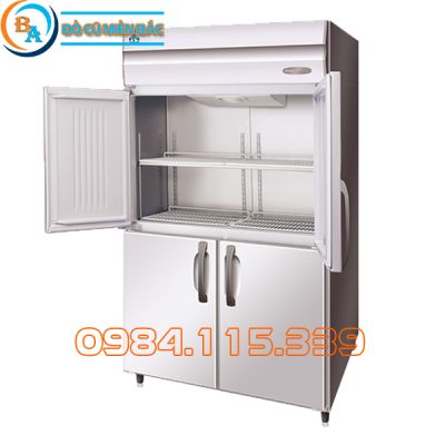 Tủ Đông 4 Cánh Inox Công Nghiệp Hoshizaki HF-128MA-S-1