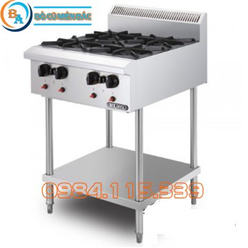 Bếp Âu 4 họng Berjaya OB4FS-17 Chân Cao-1