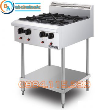 Bếp Âu 4 họng Berjaya OB4FS-17 Chân Cao-2