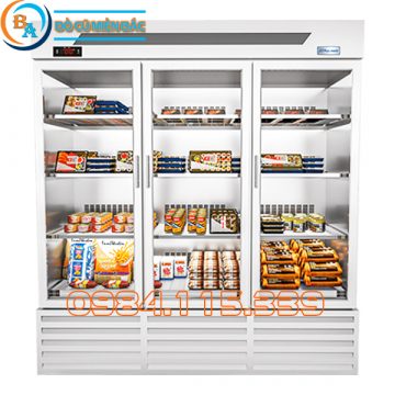 Tủ Đông Đứng Quạt Gió 3 Cánh Kính 1750L-4