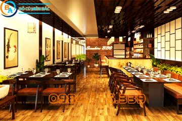 Thi Công Lắp Đặt Nhà Hàng, Quán Ăn, Siêu Thị Tại Ninh Bình-0